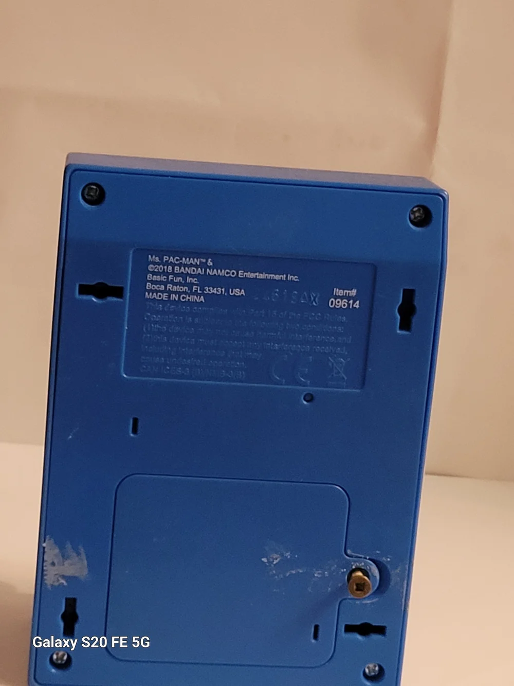 Mini Arcade Machine - Blue - Picture 3 of 5